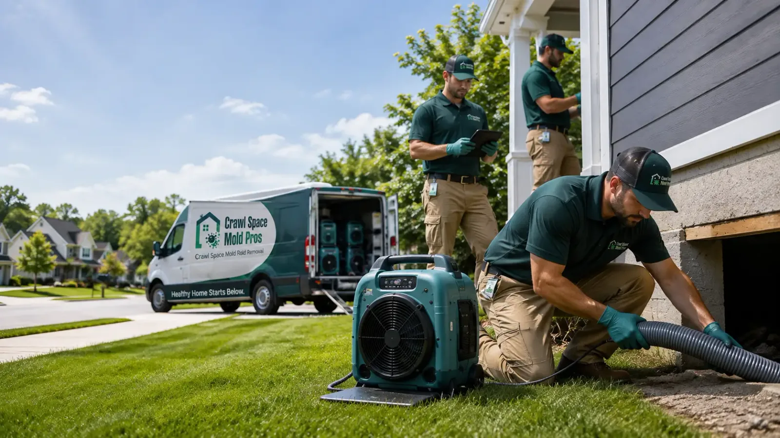 Crawl Space Mold Removal in Elsmere, NE